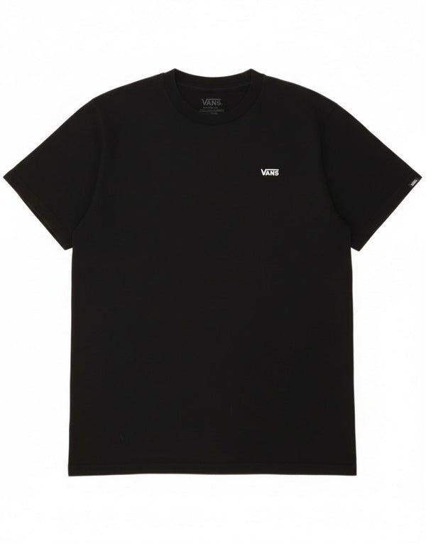Vans Boys Classic Fit T-Shirt Top 14-15 år XL Sort Bomuld
