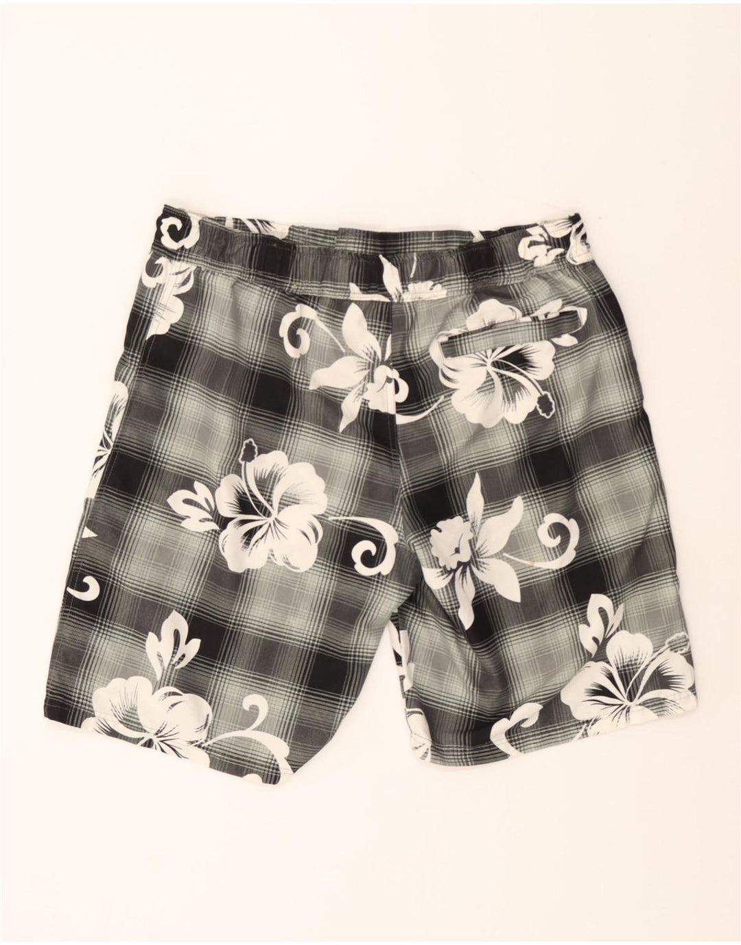 BEST COMPANY Mens Swimming Shorts Large Black Floral Vintage Best Company and Second-Hand Best Company from Messina Hembry 