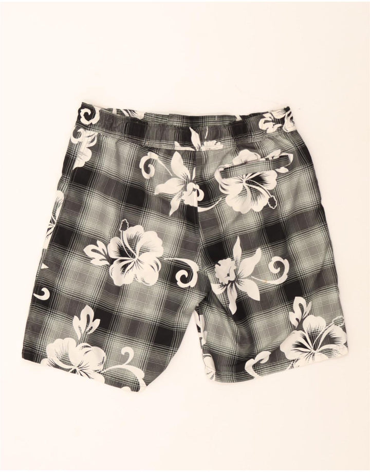 BEST COMPANY Mens Swimming Shorts Large Black Floral Vintage Best Company and Second-Hand Best Company from Messina Hembry 