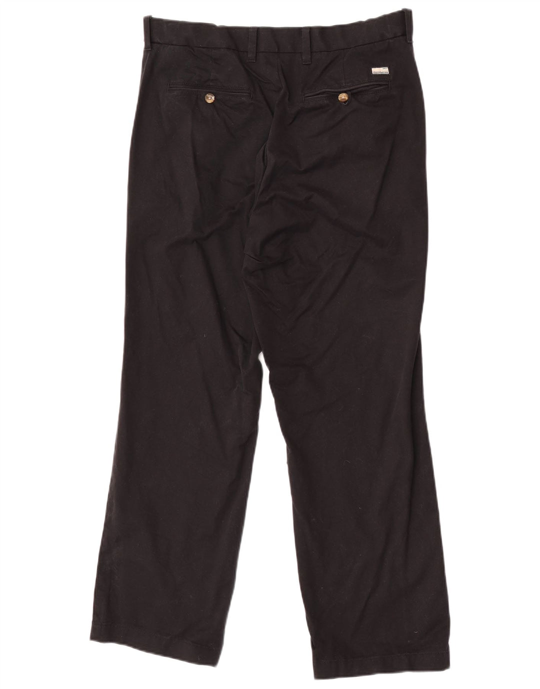 Marks & Spencer Herre Blue Harbor Lige Chinobukser W32 L29 Sort