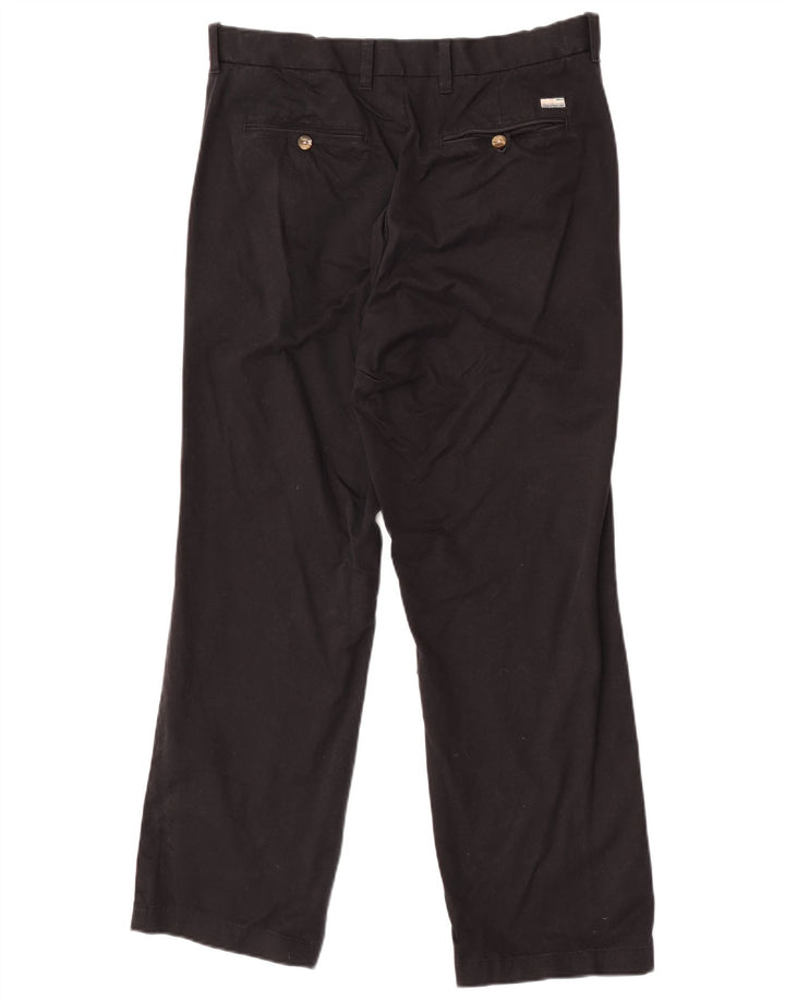 Marks & Spencer Herre Blue Harbor Lige Chinobukser W32 L29 Sort