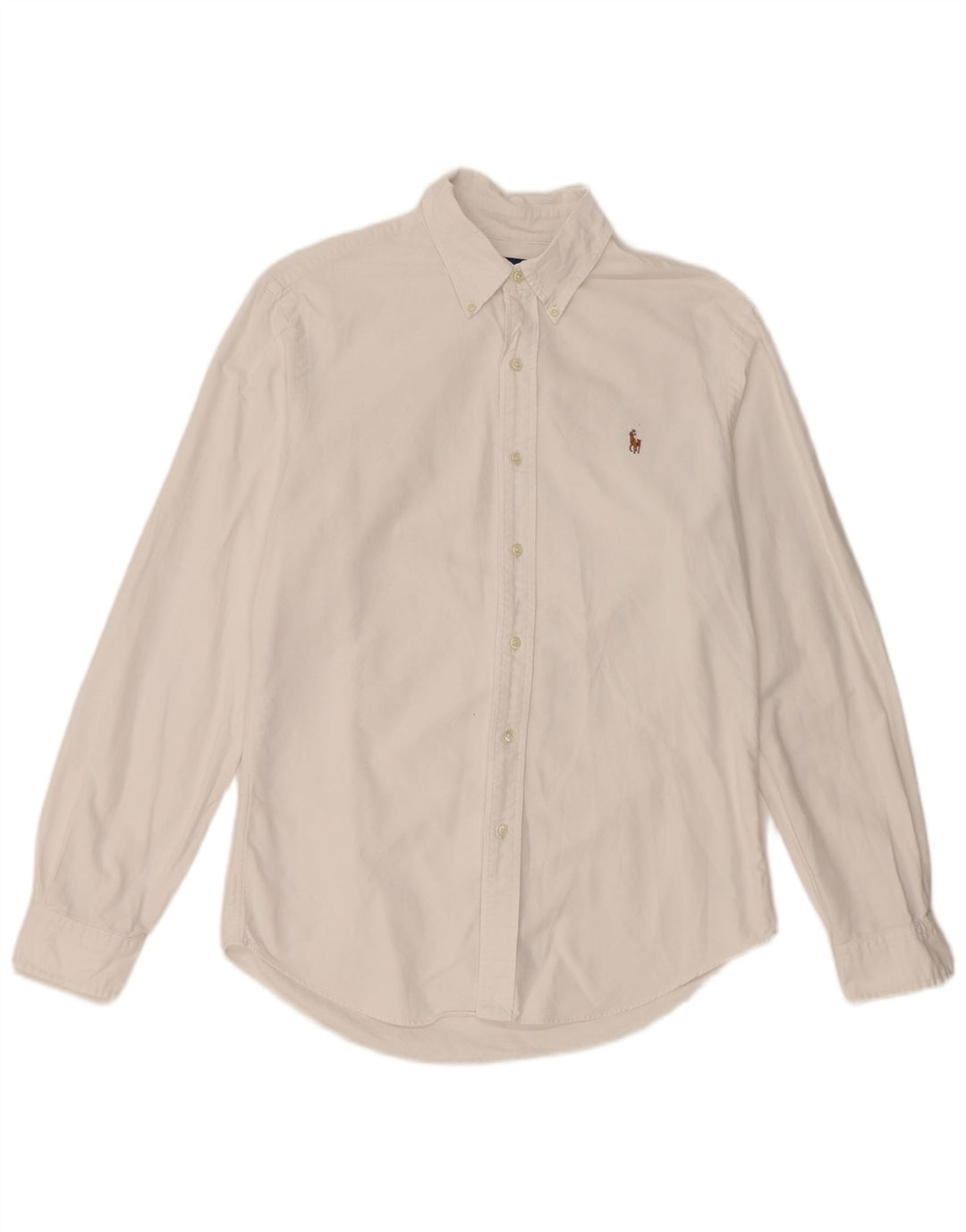 Ralph Lauren Herre Slim Fit skjorte Medium hvid bomuld