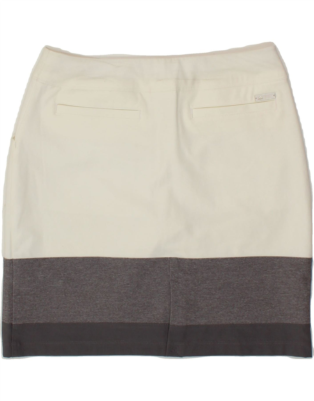 ADIDAS Womens Skort UK 6 XS  White Colourblock Polyester Vintage Adidas and Second-Hand Adidas from Messina Hembry 
