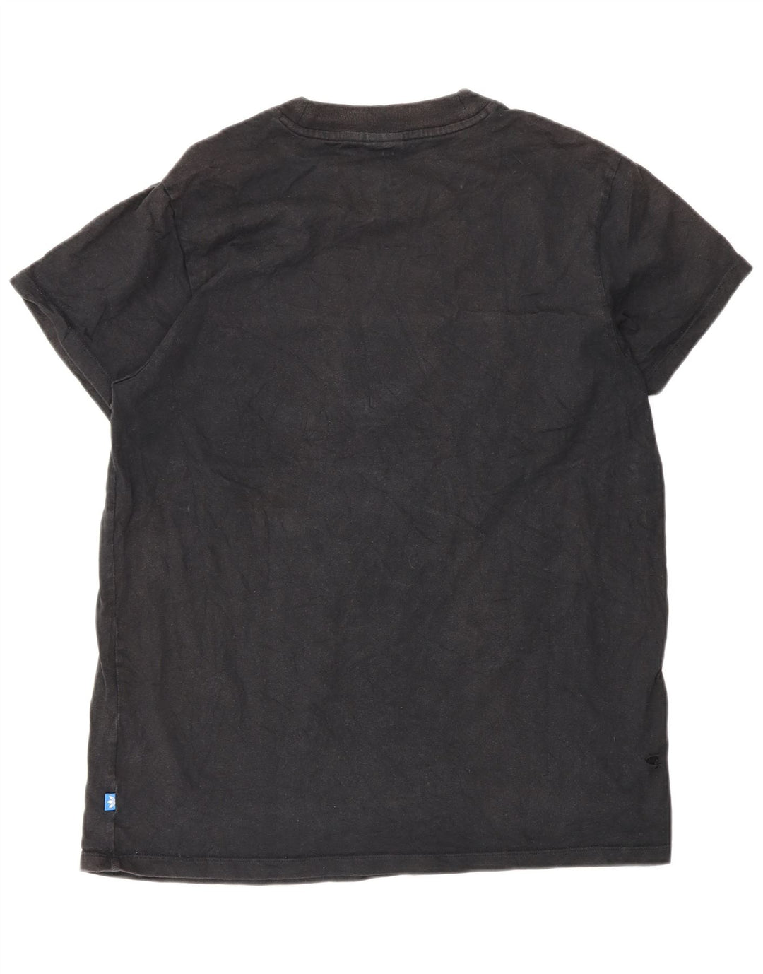 Adidas Grafisk T-shirt top til mænd, stor sort bomuld