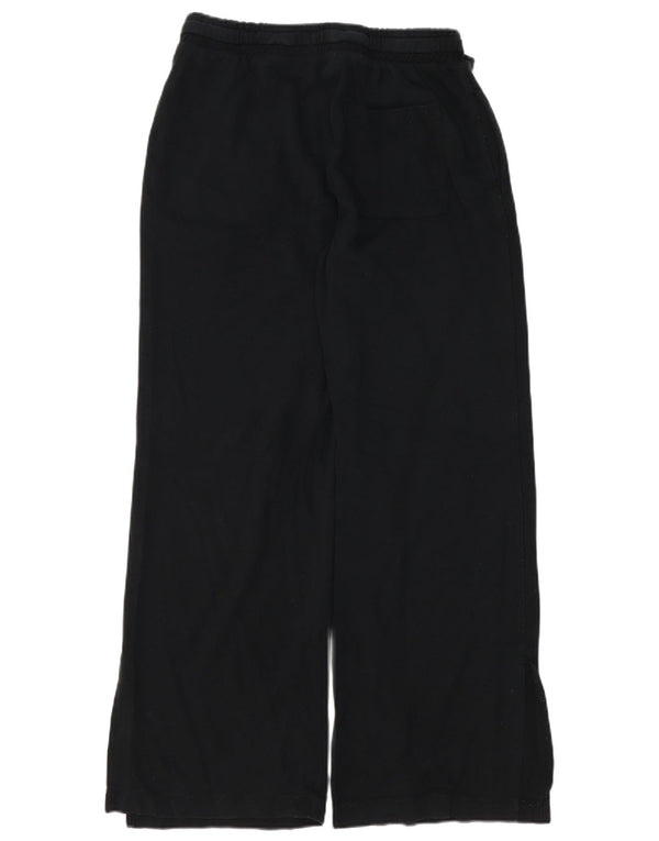 Zara Womens Loose Fit træningsdragt Bukser UK 10 Small Black Bomuld