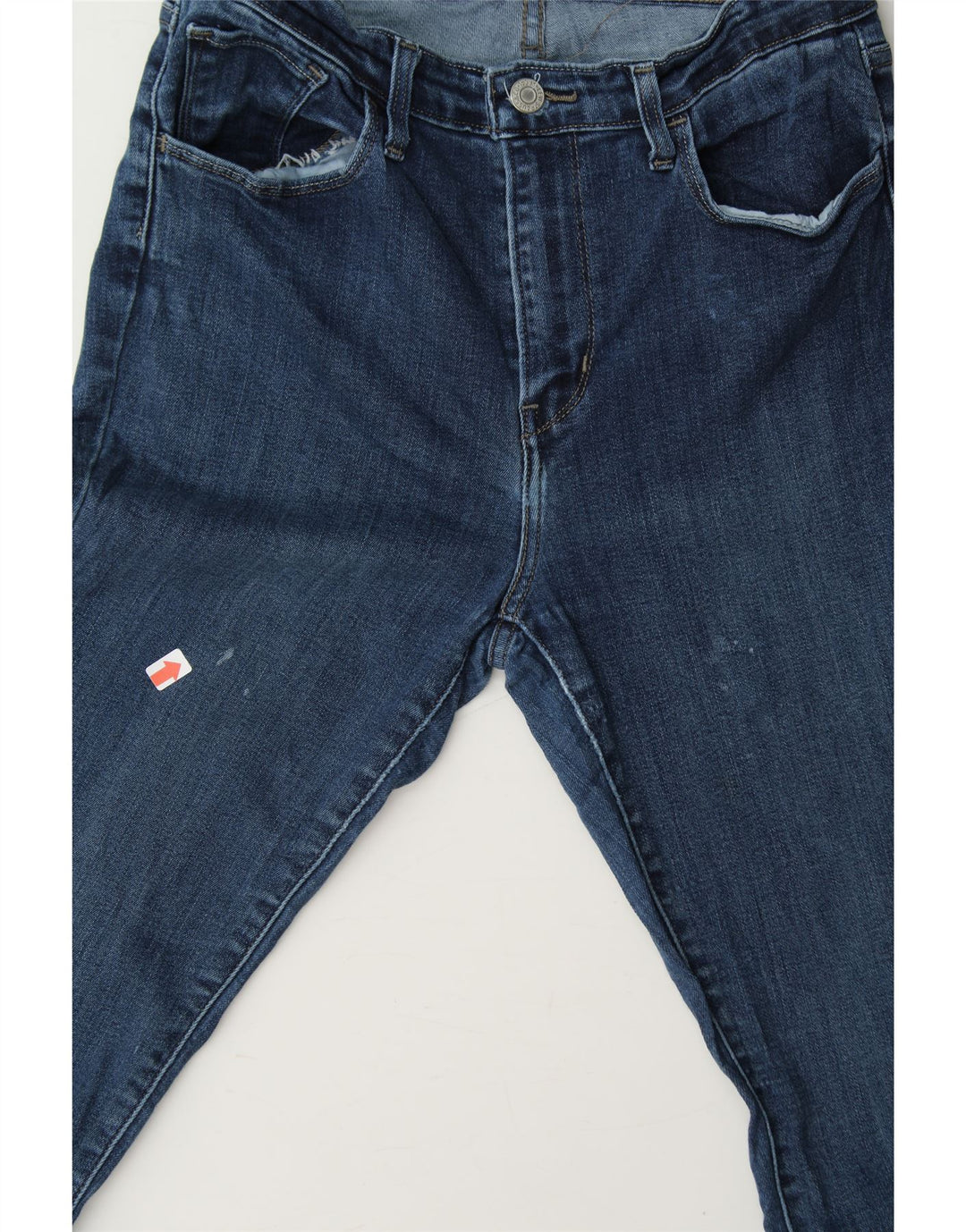 LEVI'S Womens Skinny Jeans W29 L30 Blue Cotton Vintage Levi's and Second-Hand Levi's from Messina Hembry 