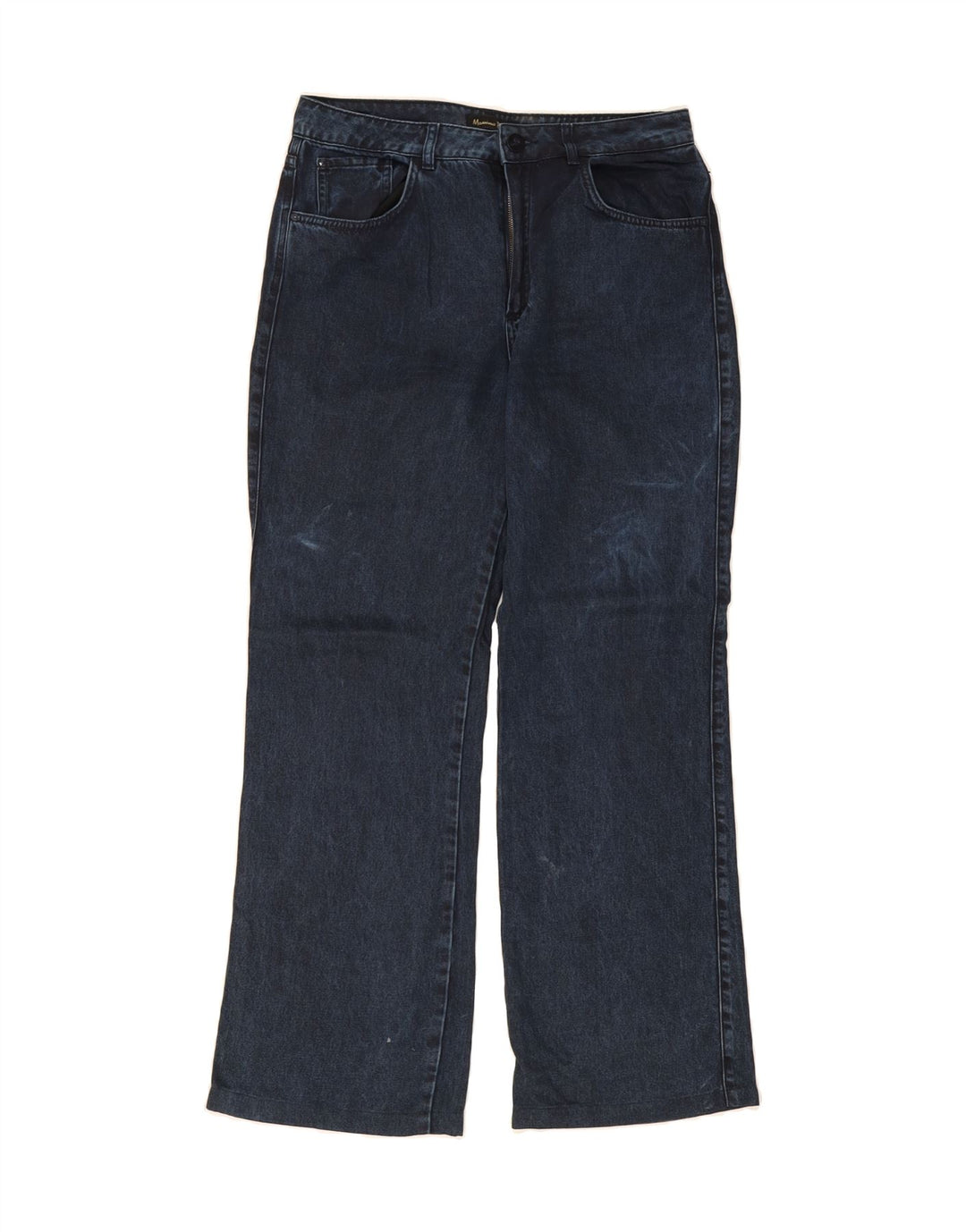 MASSIMO DUTTI Womens Wide Leg Jeans EU 42 Large W32 L31 Blue Vintage Massimo Dutti and Second-Hand Massimo Dutti from Messina Hembry 