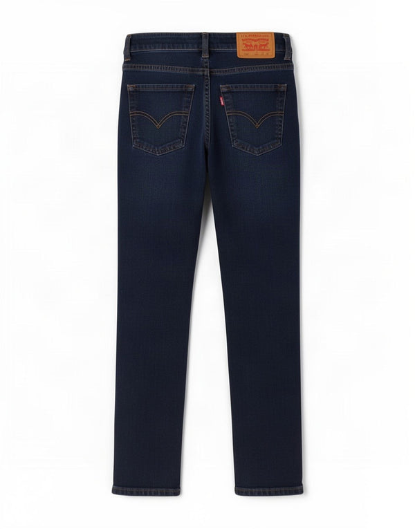 Levi's Boys 510 Skinny Jeans 7-8 år W24 L22 blå bomuld