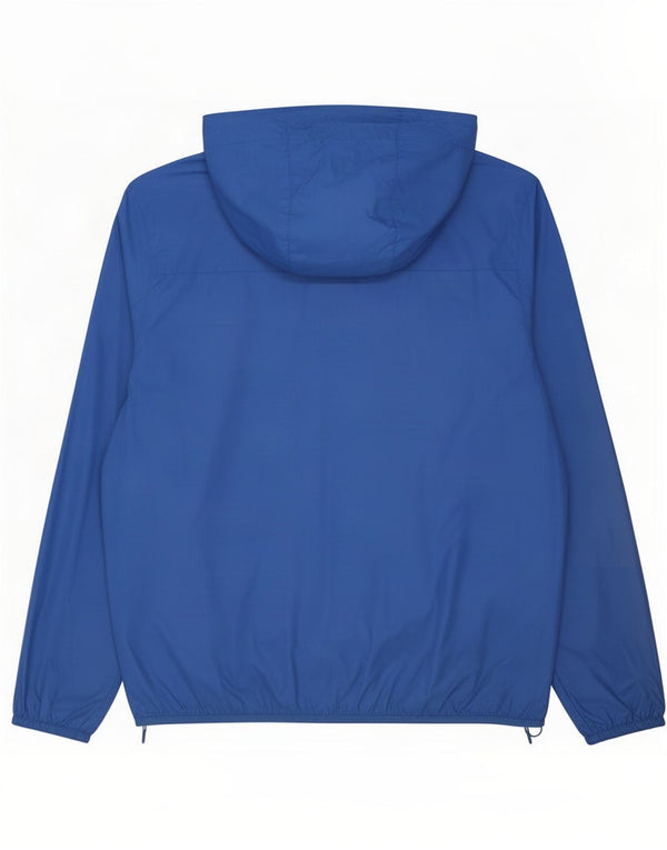 Tommy Hilfiger Herre Hætte Regnjakke UK 42 XL Blå Nylon