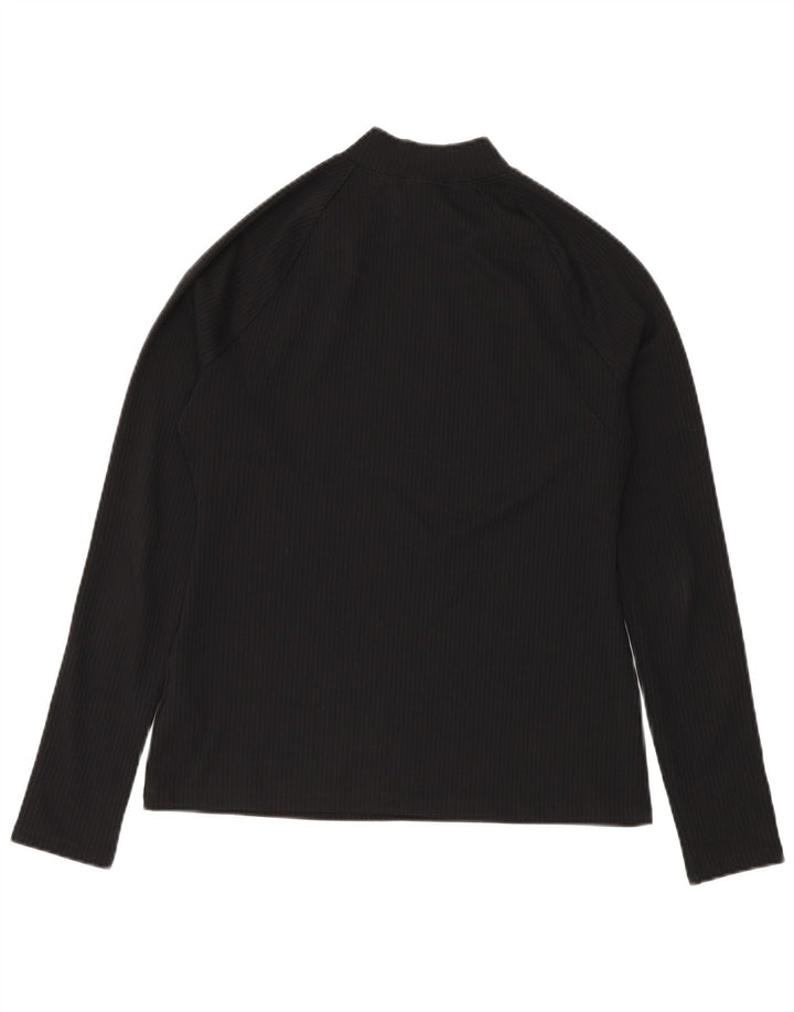 Jordan Dame Tight Fit Top Langærmet UK 16 Stor Sort Polyester
