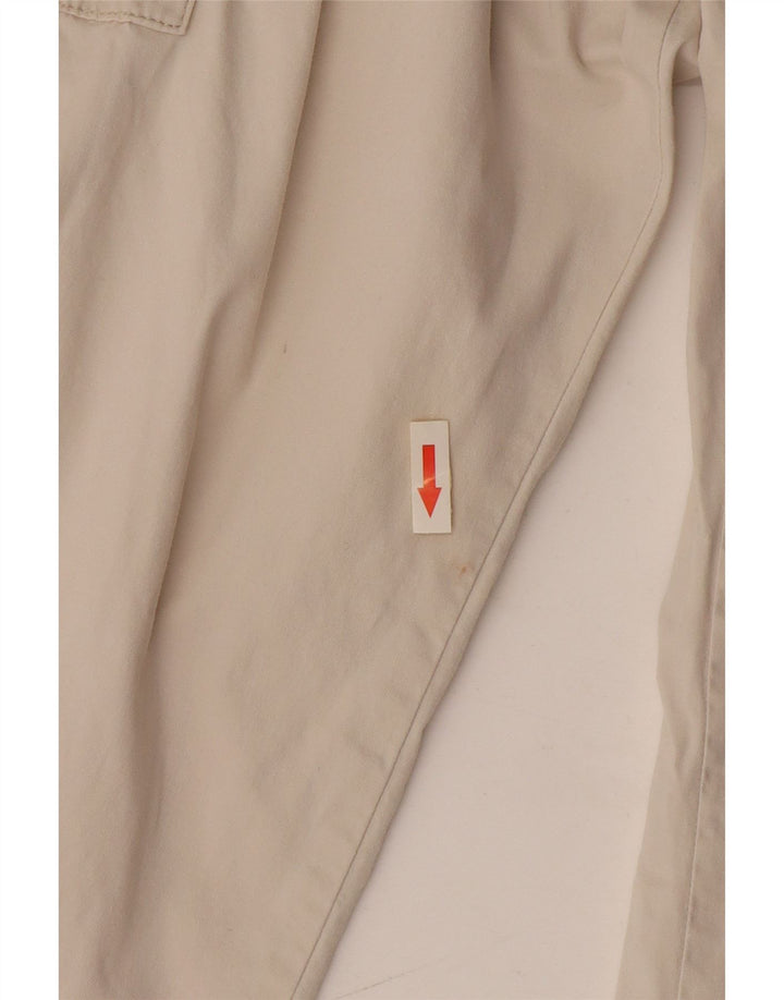 Lee Womens Relaxed Fit Capri Bukser US 10 Medium W32 L22 Off White
