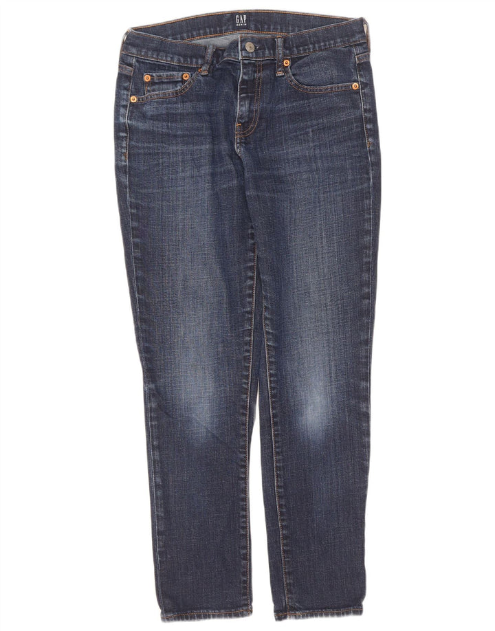 Gap Womens Girlfriend Slim Jeans W26 L27 Blå Bomuld