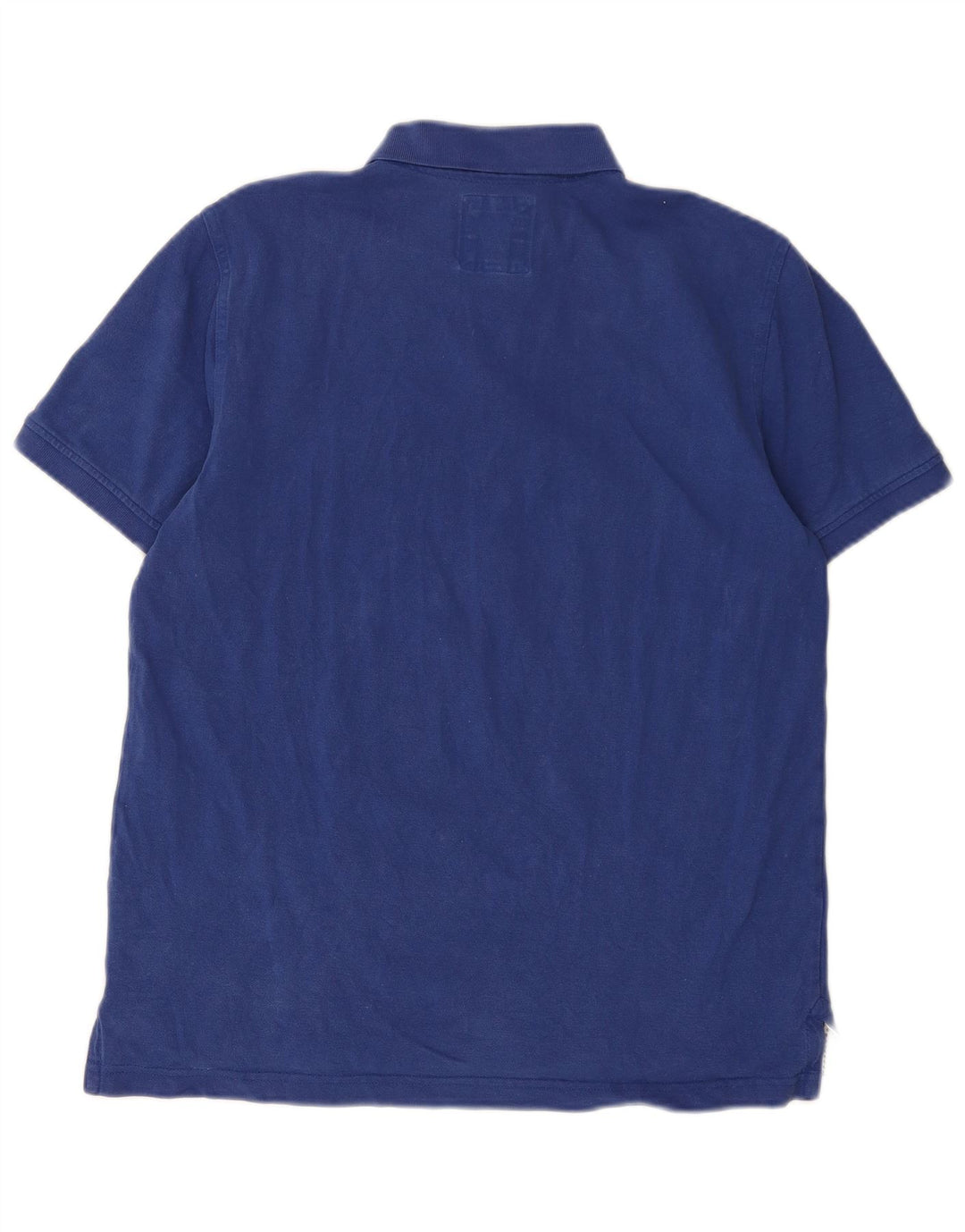 Besætningstøj Herre poloshirt Stor blå bomuld