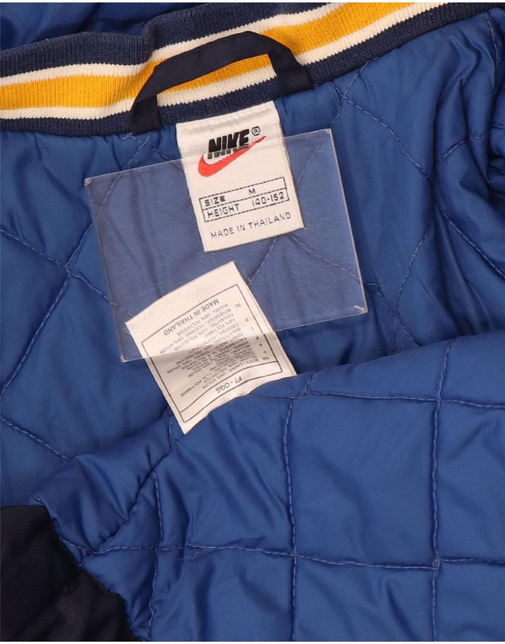 Nike drenge grafisk polstret jakke 10-11 år medium marineblå nylon