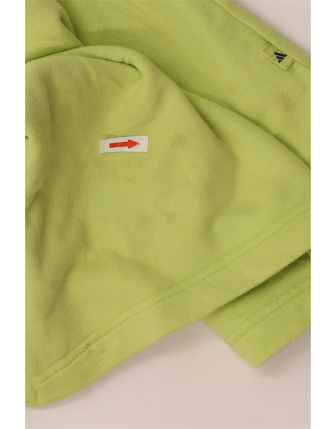 Adidas Dame Sweatshirt Jumper UK 12 Medium Green Bomuld