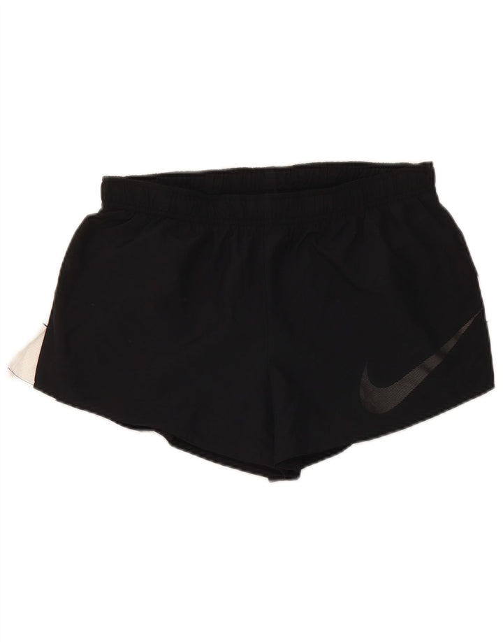 Nike Sportsshorts til kvinder UK 14 Medium Sort Polyester Sports
