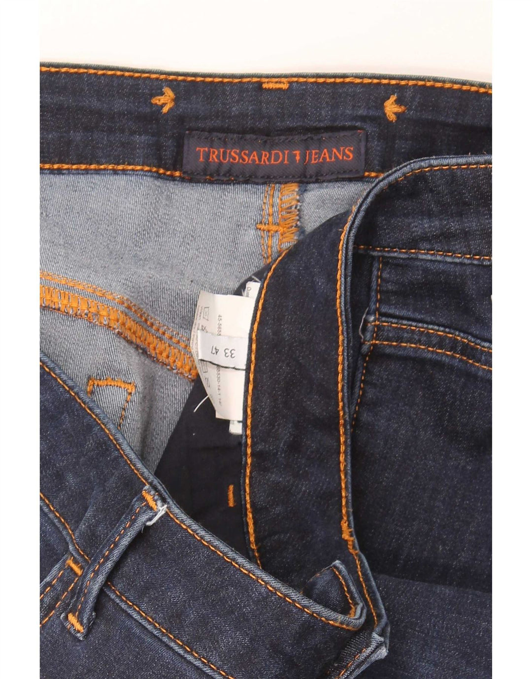 Trussardi Slim Jeans til kvinder W33 L30 Marineblå