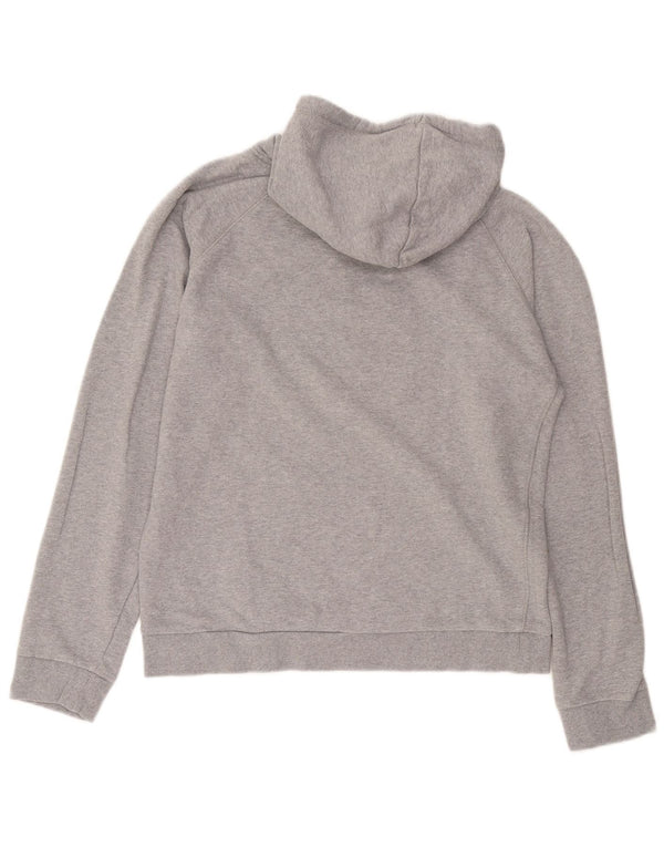 Hummel Dame Grafisk Hoodie Jumper UK 18 XL Grå Flecked Bomuld