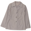 JOHN LEWIS Trench Coat til kvinder UK 12 Mellemgrå