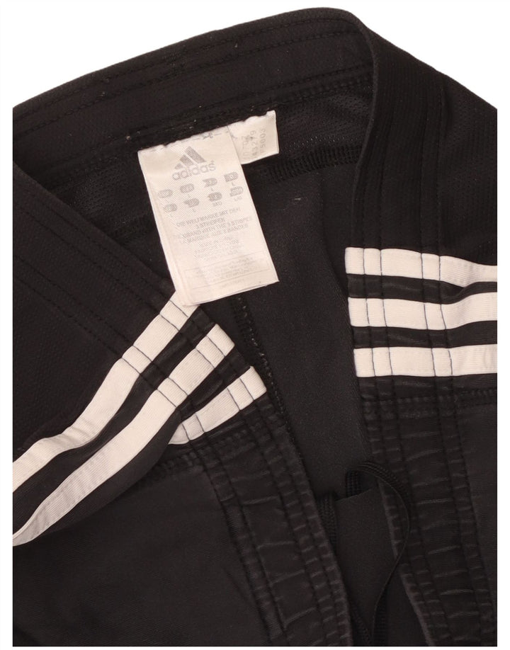 Adidas Womens Træningsdragt Bukser UK 14 Large Black Nylon