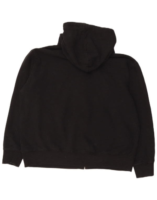 Marks & Spencer Dame Hættetrøje Sweater UK 18 XL Sort Bomuld