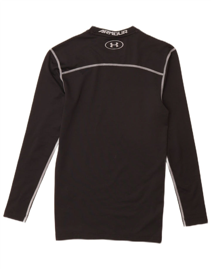 UNDER ARMOUR Herre Cold Gear Top Langærmet Lille Sort