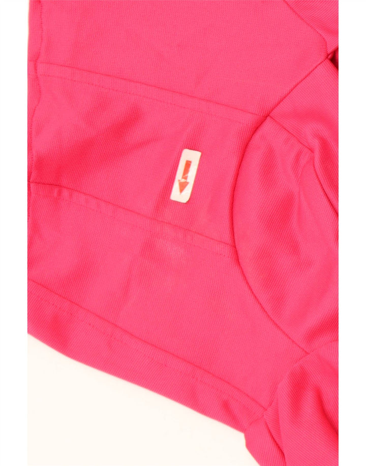 Zara Langærmet Crop Top UK 8 Lille Pink