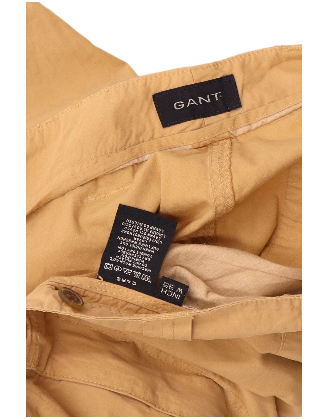 Gant Herre Cargo Shorts W35 Large Beige Bomuld