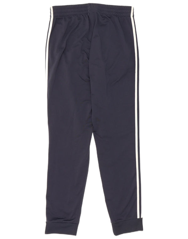 Adidas Træningsdragt til mænd Joggers UK 40/42 Medium Navy Blue Polyester