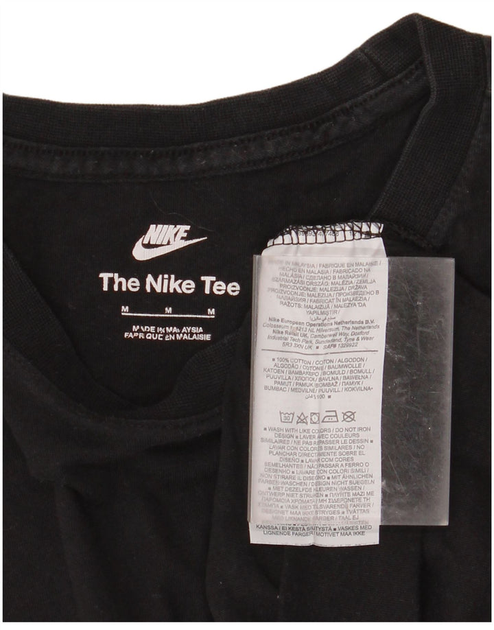 NIKE T-shirt top mellem sort bomuld til mænd