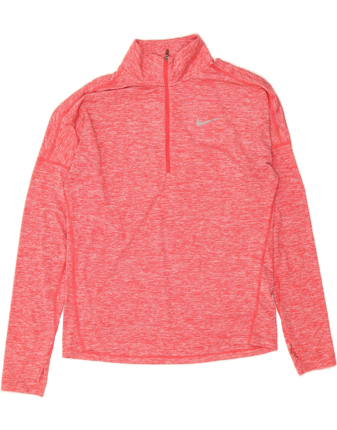 NIKE Womens Dri Fit Oversized Pullover Tracksuit Top UK 10 Small Red Vintage Nike and Second-Hand Nike from Messina Hembry 