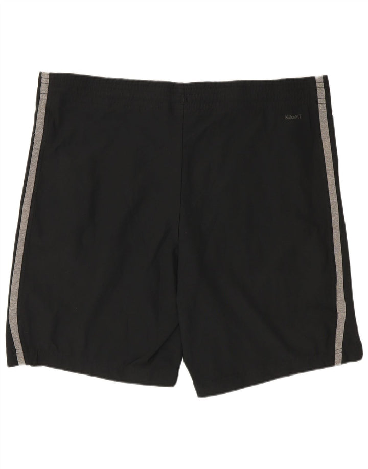 Nike herre sportsshorts 2XL sort polyester