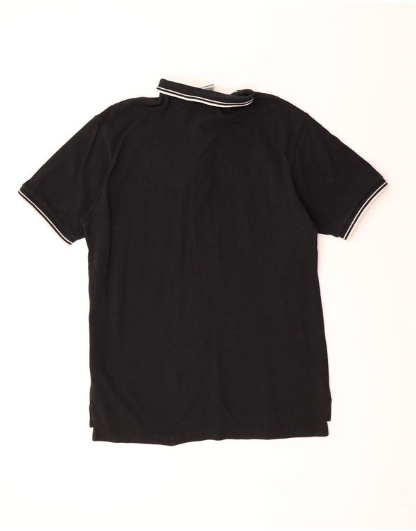 Umbro Boys Polo Shirt 15-16 År 2XL Sort Bomuld