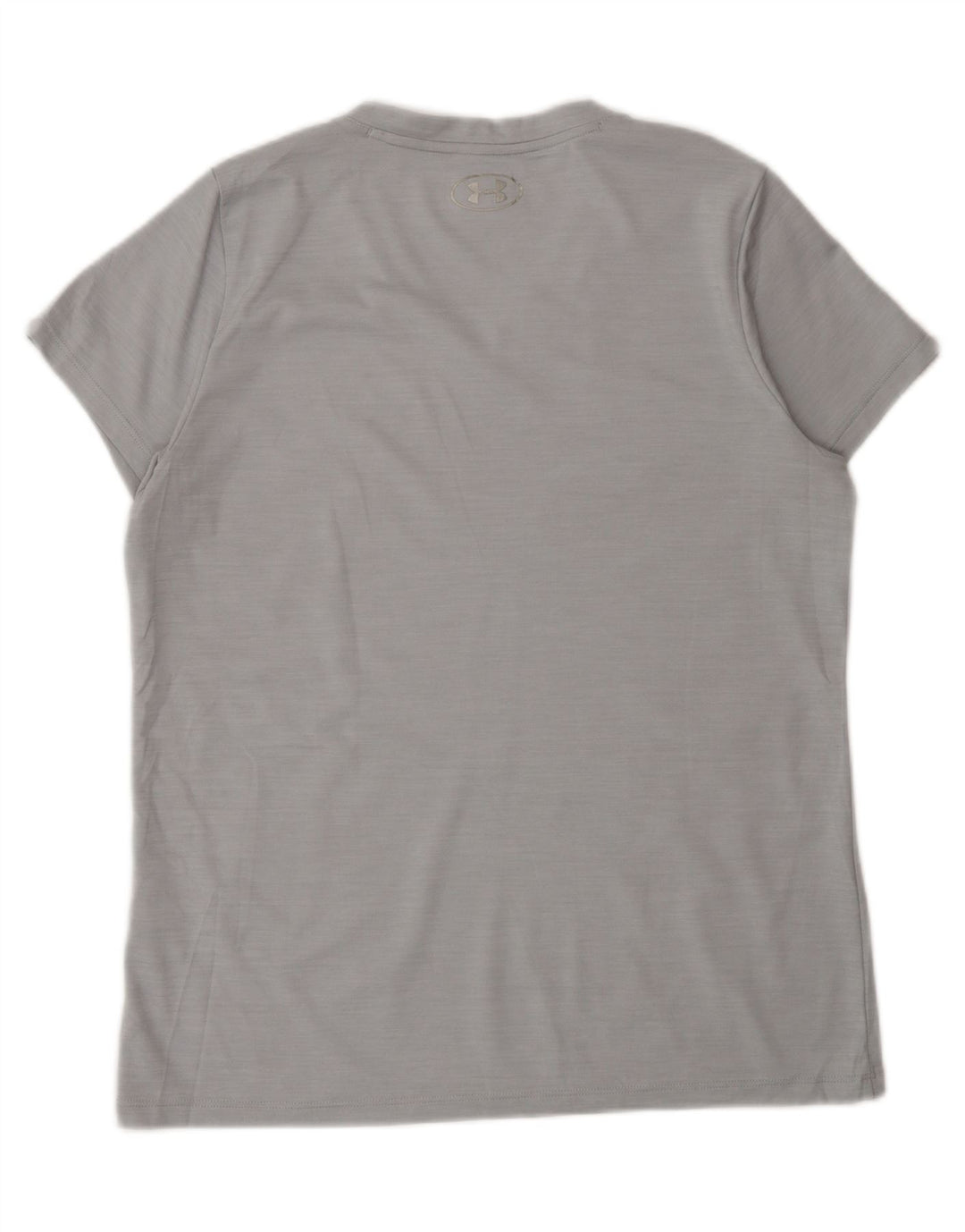 Under Armour Herre Heat Gear T-Shirt Top Stor Grå Polyester