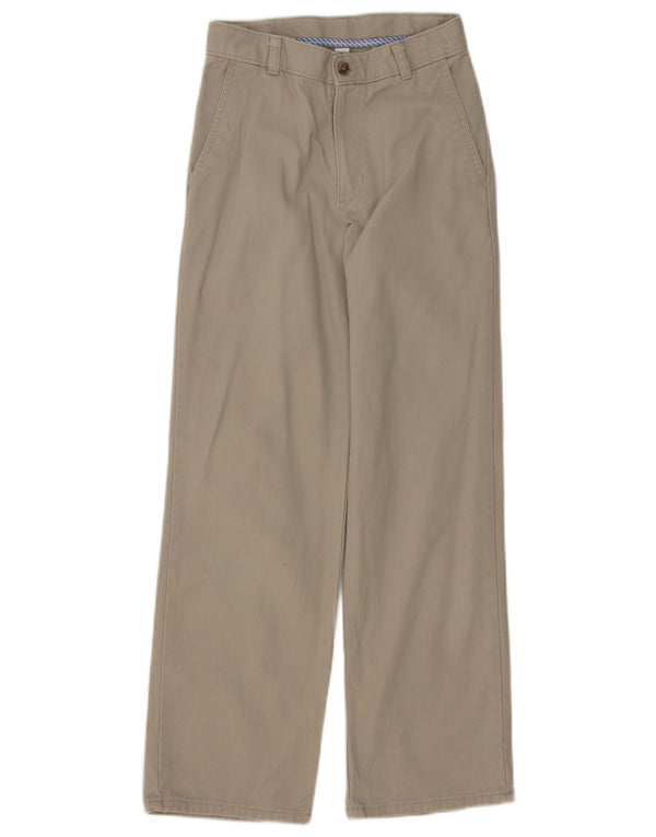 Chaps Boys Lige Chinobukser 13-14 år W24 L27 Beige Bomuld