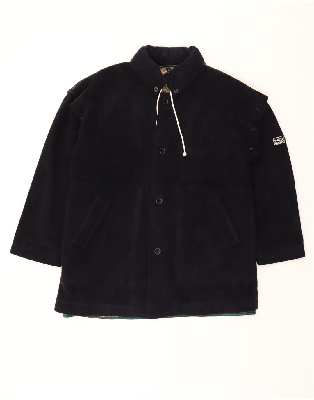 Orcinus Herre Windbreaker Jacket IT 50 Large Navy Blue Wool