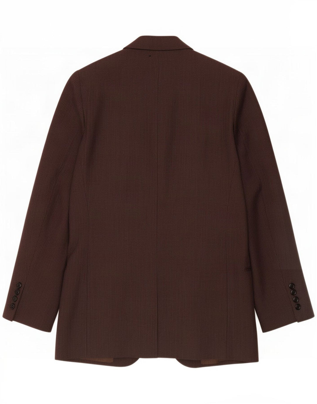 Dolce & Gabbana Herre 3-knaps blazerjakke UK 36 Small Brown Pinstripe