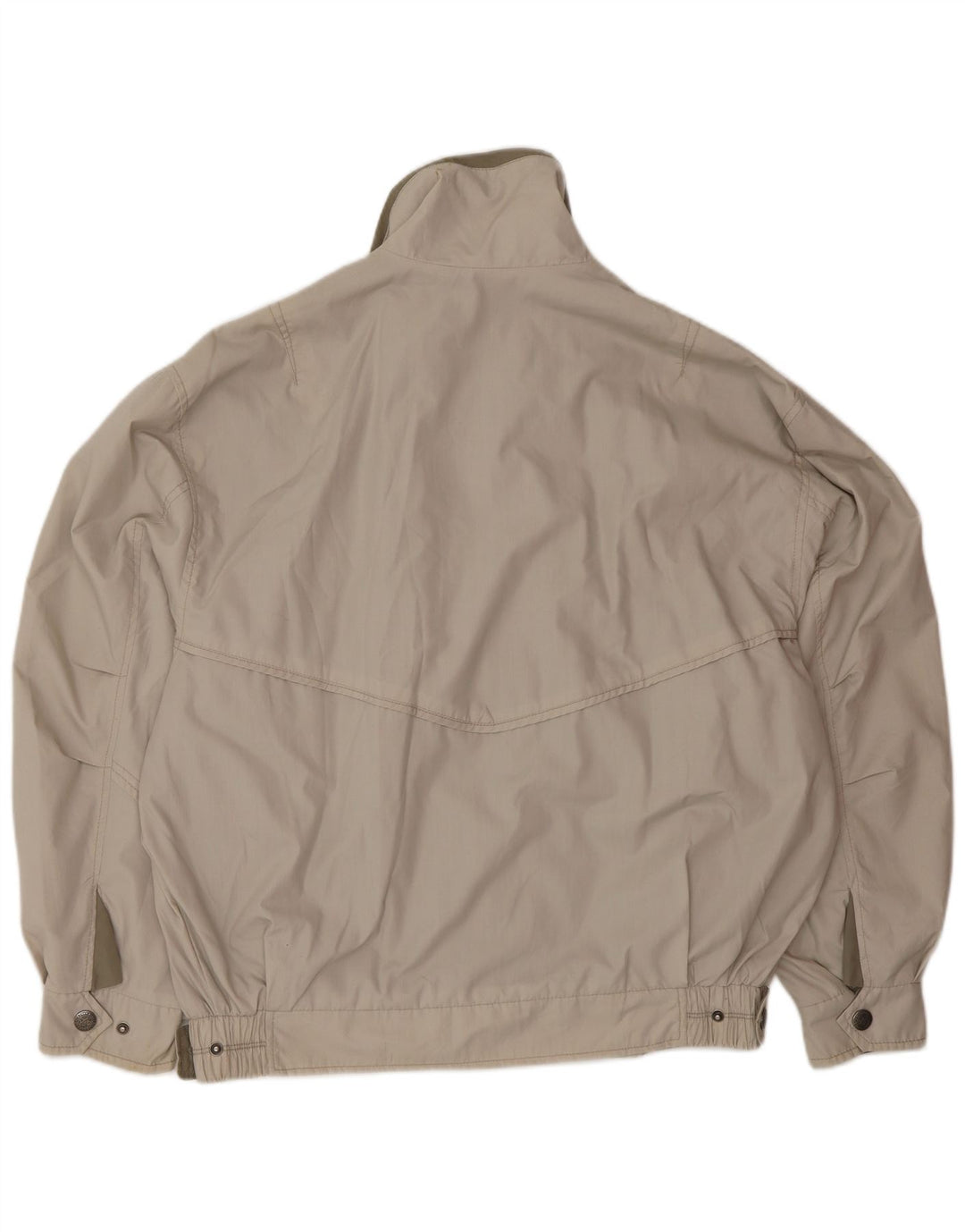 Vintage Bomberjakke til mænd IT 50 Large Beige Polyester