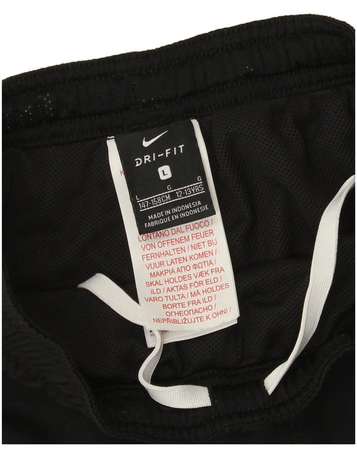Nike Boys Dri Fit Windbreaker Bukser 12-13 år Large Black Polyester