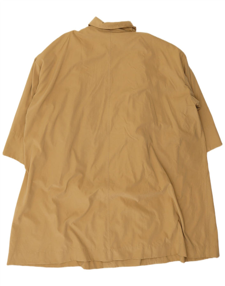 Max Mara Dame Weekend Oversized Overfrakke UK 12 Medium Beige Polyamid