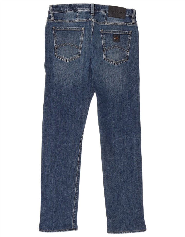 Armani Dame Slim Jeans W30 L30 Blå Bomuld