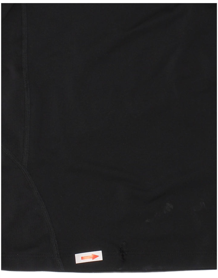 Under Armour Boys Heat Gear Top Langærmet 6-7 År Lille Sort