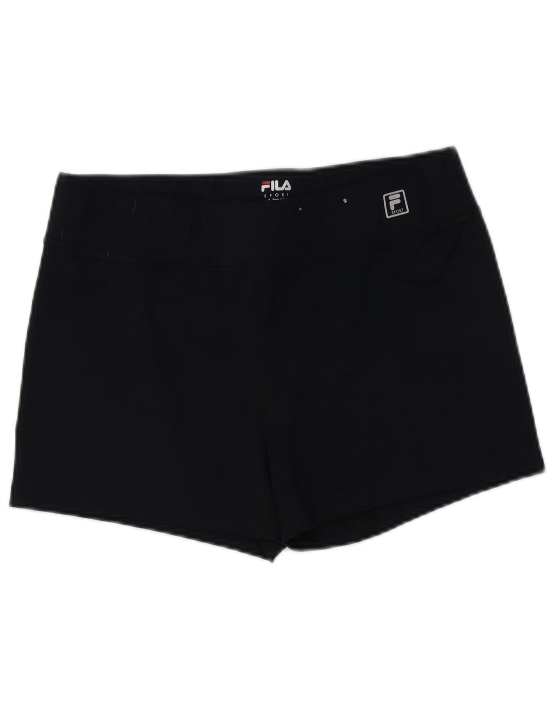 FILA Sportsshorts til kvinder UK 14 Large Navy Blue Polyester