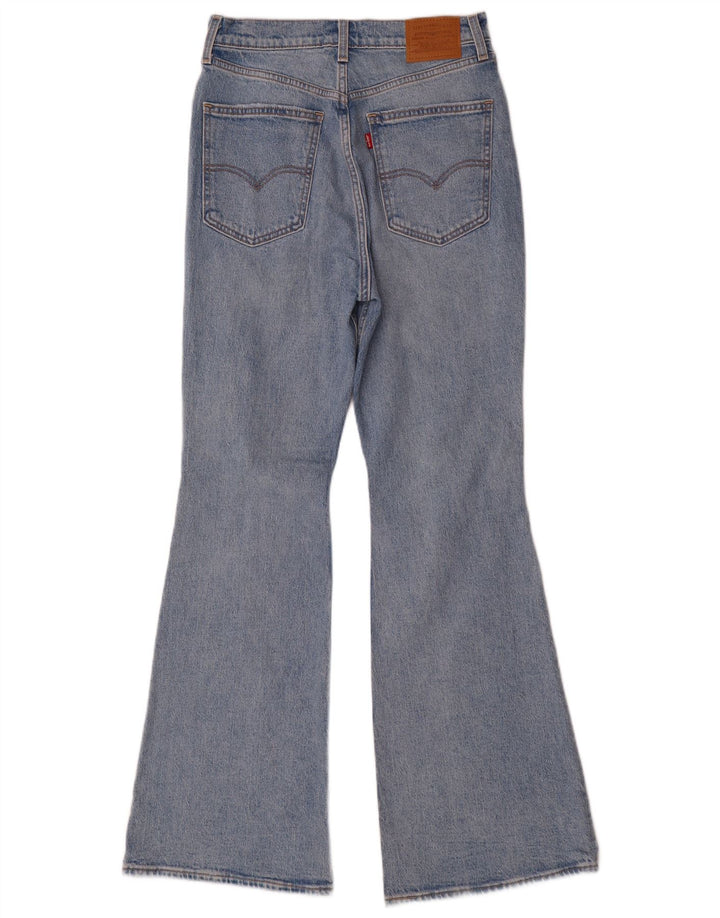 Levi's Kvinder Distressed High Rise Flared Jeans W29 L32 Blå Bomuld