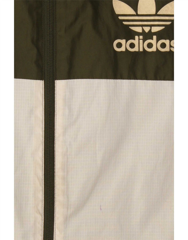 Adidas Træningsdragt med hætte til mænd, topjakke Lille flerfarvet Colourblock