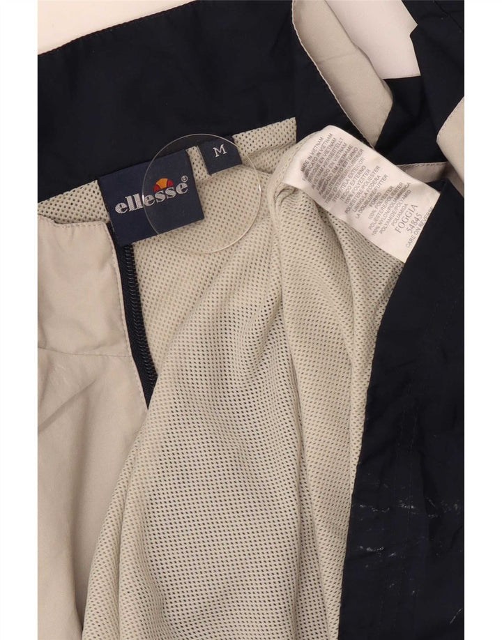 Ellesse Herre Pullover Tracksuit Top Jakke Medium Navy Blue Colourblock