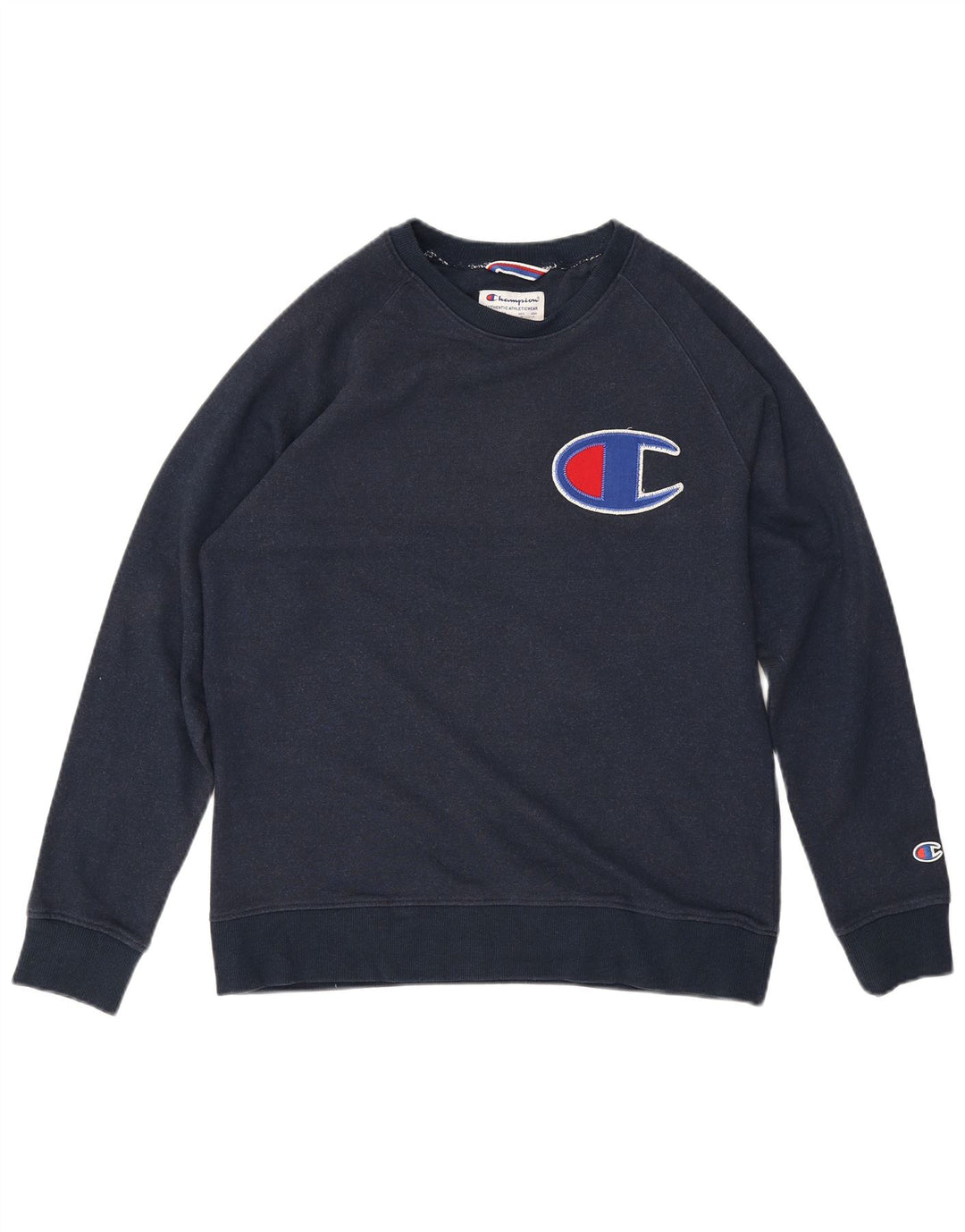 CHAMPION Grafisk sweatshirt til mænd Medium marineblå bomuld