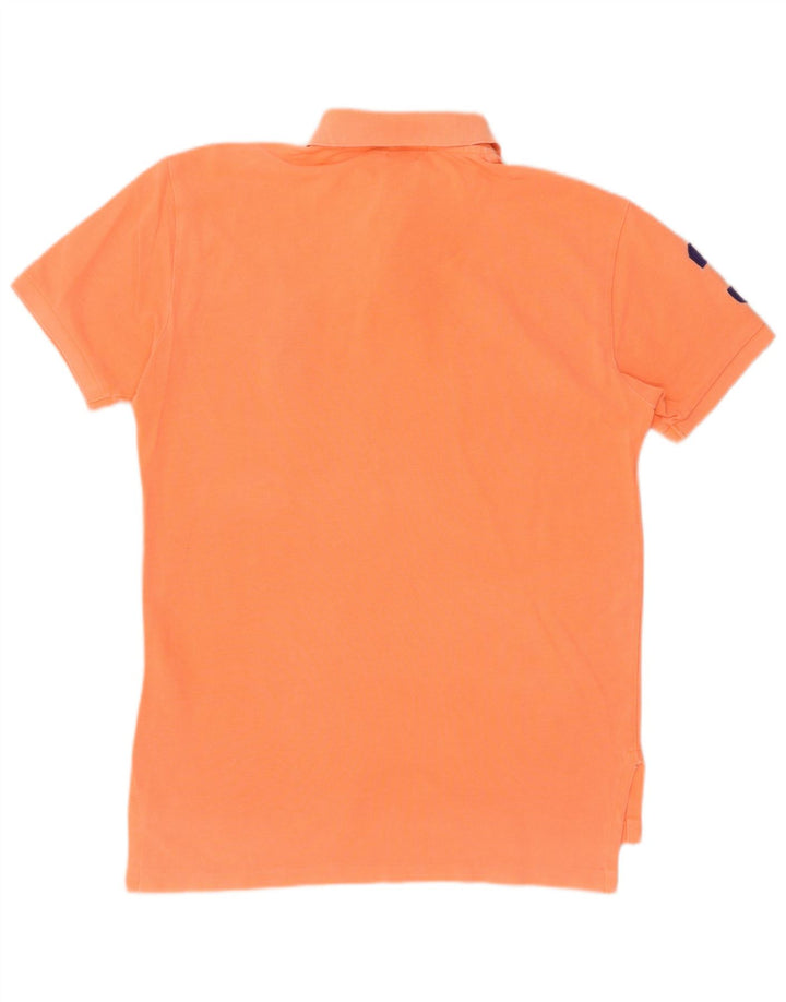 Polo Ralph Lauren Herre Custom Fit skjorte lille orange bomuld