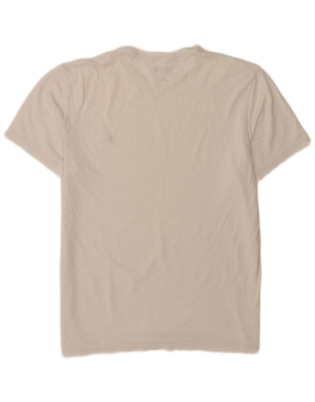 Jack Wills Herre Classic Fit T-Shirt Top XL Hvid
