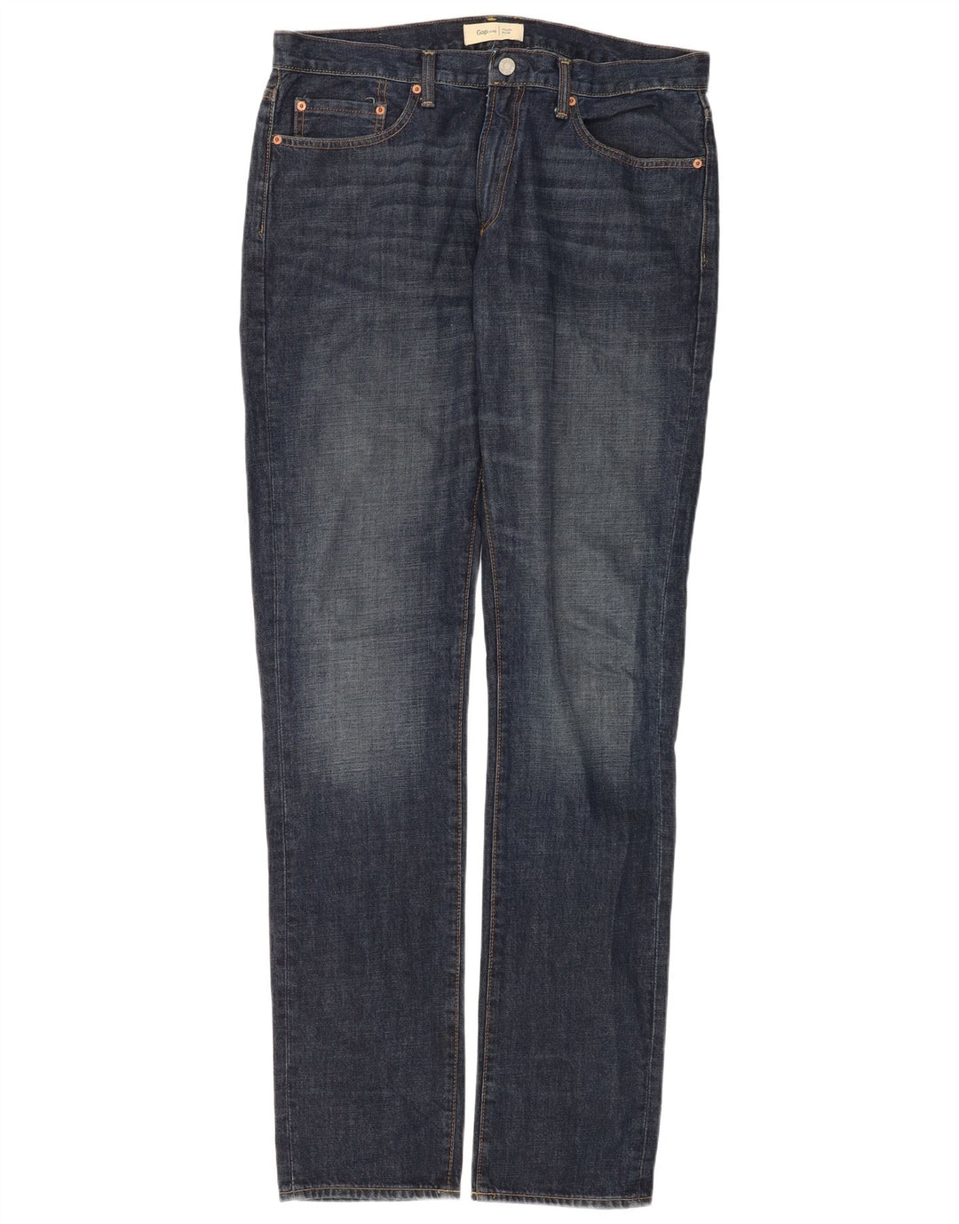 Gap Herre Slim Jeans W34 L30 Blå Bomuld